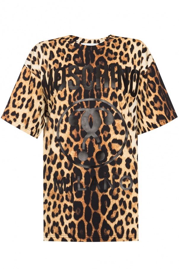 Moschino Leopard print T-shirt | Women's Clothing | Vitkac